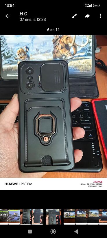 расрочка телефон редми: Xiaomi, 11T, Б/у, 128 ГБ, цвет - Черный, 2 SIM