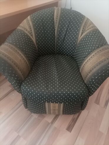 fotelje ikea: Textile, color - Green