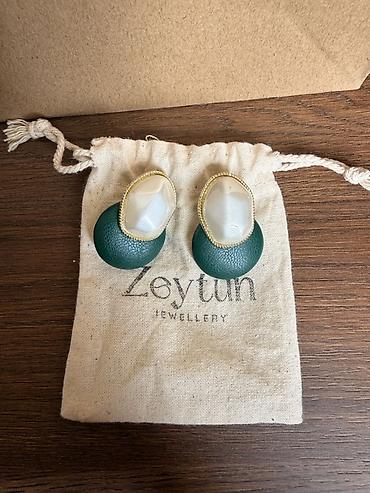 Aksesuarlar: ✨ Zeytun Jewellery sırğaları 🤍 Zərif və diqqətçəkən görünüş üçün — 1