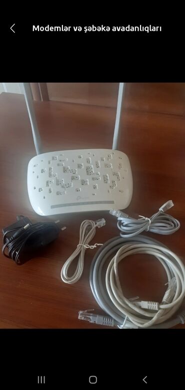 modem vifi: Modemlər və şəbəkə avadanlıqları