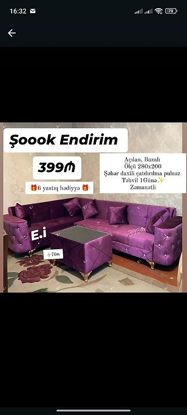 saloglu kunc divanlar: Yeni, Künc divan, Qonaq otağı üçün, Açılan — 1