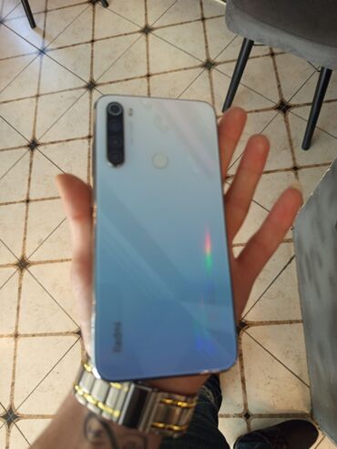 Xiaomi: Xiaomi Redmi Note 8, 64 GB, rəng - Göy, 
 Barmaq izi
