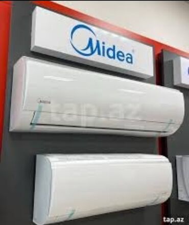 aux kondisioner sederek: Kondisioner Midea, Yeni, 100-dən çox kv. m, Pulsuz quraşdırılma