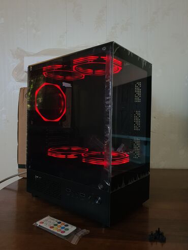 стральные машины: Корпус ПК, Новый, Mini-ATX, цвет - Черный
