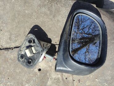 зеркало на мазда демио: Боковое левое Зеркало Mitsubishi 2003 г., Б/у, цвет - Серебристый, Оригинал