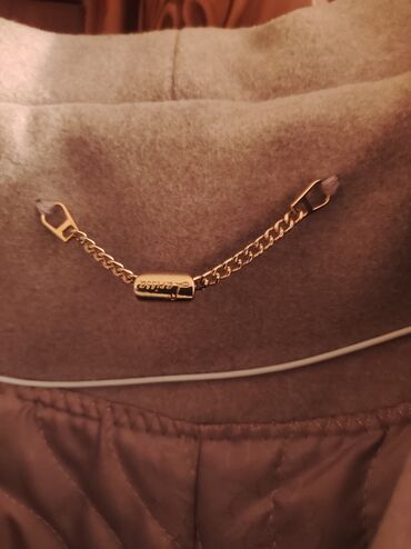 пальто на турецком: Palto, Louis Vuitton, XL (EU 42), rəng - Boz