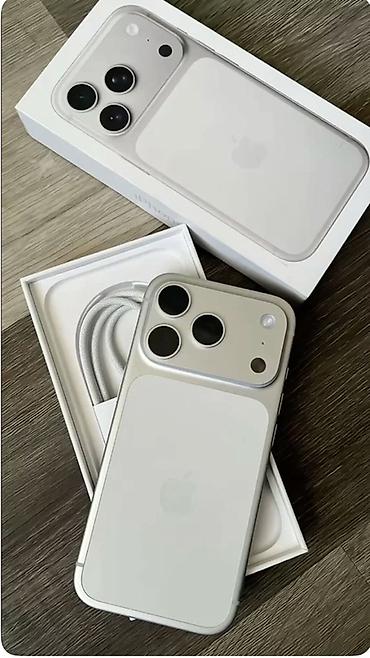 2 ci el iphone 17 pro max: IPhone 17 Pro Max, 256 GB, Ağ, Face ID — 1