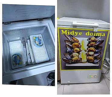 Soyuducu avadanlığı: Dərin dondurucu ideal vəziyyətdə 100 lt tutumu var. 350 manat. 8 — 1