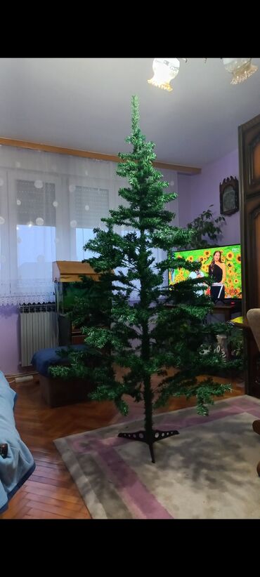 Praznična dekoracija: Jelka, bоја - Zelena, Novo — 7