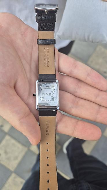 kemerler: Timex qadın saatı – zərif düzbucaqlı korpusla - Brend: Timex - — 2