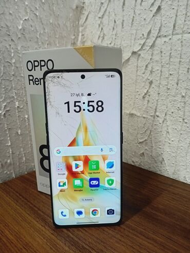 oppo find x8 pro qiymeti: Oppo Reno8 T 5G, 256 GB, rəng - Boz, Düyməli, Barmaq izi, İki sim kartlı