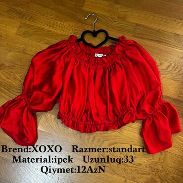 yun koynekler: Brend:XOXO Razmer:standart
Material:ipek Uzunluq:33
Qiymet:12AzNr