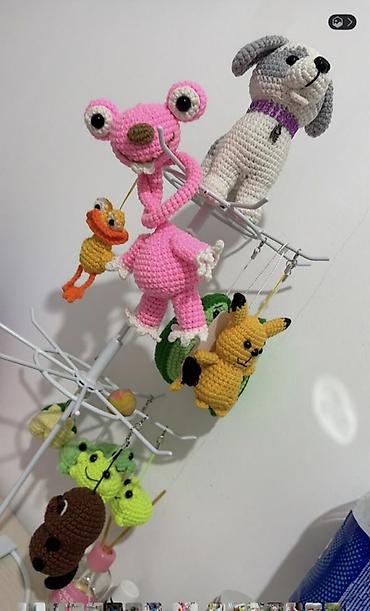 Вязаные игрушки и брелоки амигуруми. Манаса 7/1 - Ручная работа