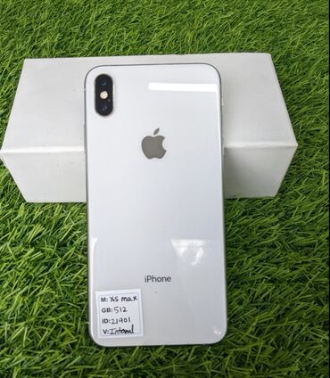 аренда игровых компьютеров: IPhone Xs Max, Новый, 512 ГБ, Серебристый, Коробка