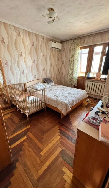 токмоктон квартира керек: 2 комнаты, 54 м², Индивидуалка, 5 этаж, Старый ремонт
