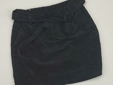 czarne plisowane spódniczka mini: Spódnica, M, stan - Dobry