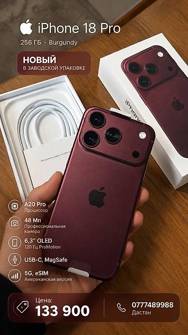 active 12 pro: Новый, 256 ГБ, Бордовый, Коробка — 1