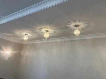 Digər işıqlandırma: Çılçıraq, 10 və daha çox lampa, Xrustal