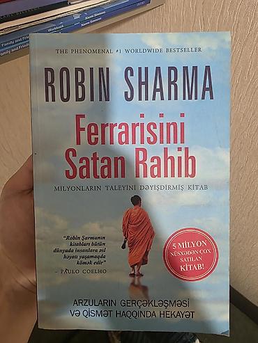 Книги и журналы: Məhsul: Kitab – “Ferrarisini Satan Rahib” Müəllif: Robin Şarma Dil — 1