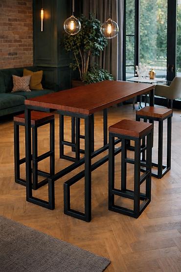 Setovi stolova i stolica: Izrađuje mo set barskih stolica i sank barova. izrada isključivo od — 10