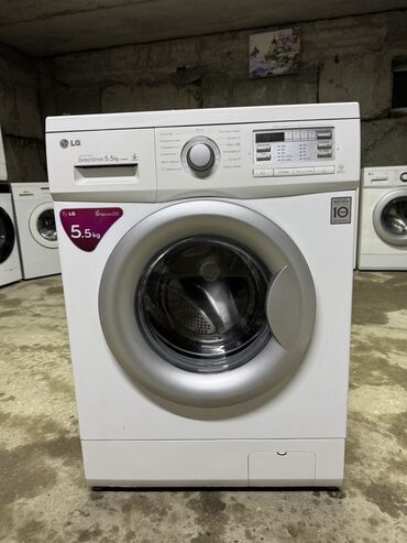 ls 4 6: Кир жуучу машина LG, Автомат, 6 кг чейин, Компакттуу