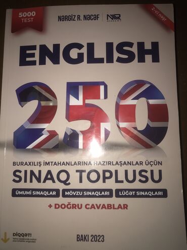 nərgiz nəcəf ingilis dili grammar and vocabulary pdf: English sinaq toplusu, Nergiz R Necef