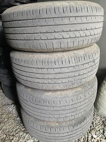 moning: Титановые диски R16 с летними шинами 195/55/16 "Maxxis", разболтовка — 2