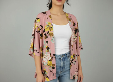 kurtka boho zimowa: Sinsay, Women`s cape, size One size