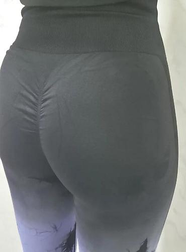 Helanke, biciklistički šortsevi: Ženske sportske helanke – visok struk - Model: duge helanke sa — 8