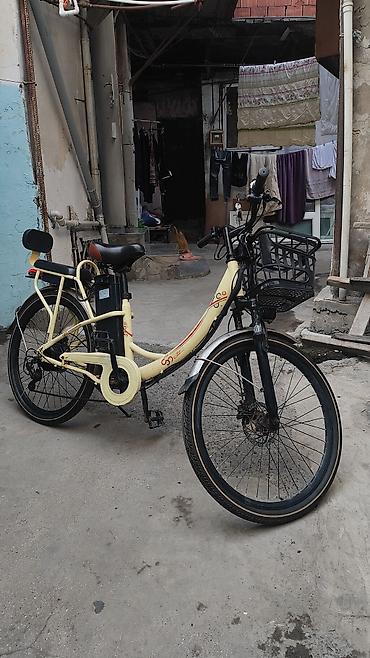 velosiped 14: İşlənmiş Elektrik velosipedi Stels, 26", sürətlərin sayı: 7, 350-500 Vt, Ünvandan götürmə, Pulsuz çatdırılma, Ödənişli çatdırılma — 3