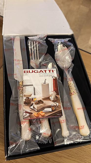 baltalar: Bugatti “Le Posate” dəstləri – İtaliya istehsalı masa bıçaq-qaşıq — 1