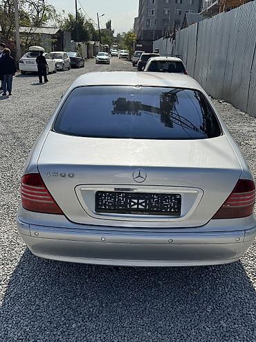 124 e500: Mercedes-Benz S-Class: 2001 г., 5 л, Бензин — 6