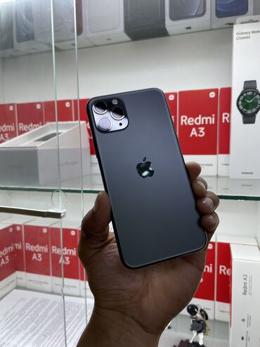 сколько стоит айфон 11 в сомах: IPhone 11 Pro, Колдонулган, 256 ГБ, Жашыл, Каптама, Коргоочу айнек, Кабель, 93 %