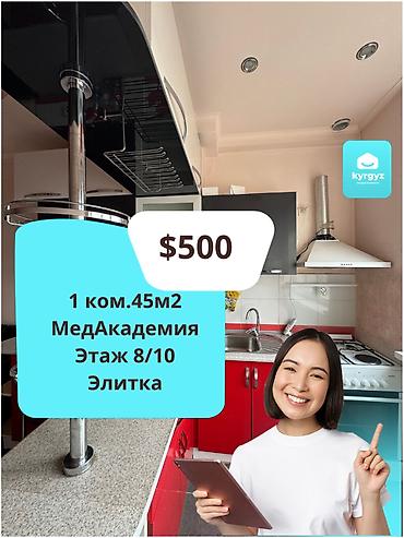 Долгосрочная аренда квартир: 1 комната, Агентство недвижимости — 1