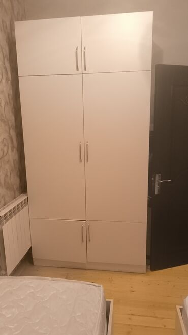 şaxta qapısı: Açılan, 6 qapı Düz dolab, Şifonyer