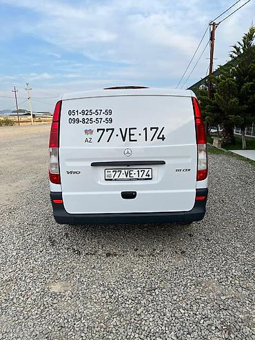 запчасти портер 1: Mercedes-Benz Vito yük furgonu - Model: Vito (W639) - Mühərrik: 111 — 9