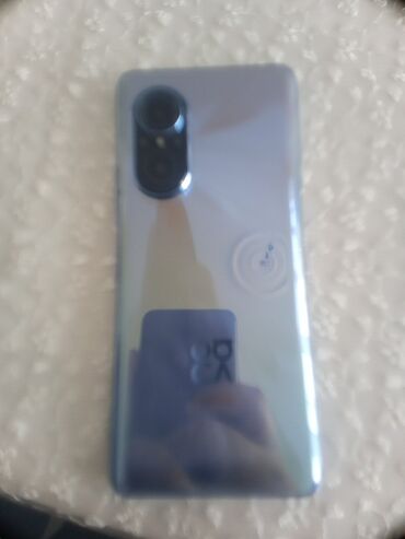 чехол для huawei: Huawei Enjoy 9s, 128 ГБ, цвет - Серебристый, Отпечаток пальца