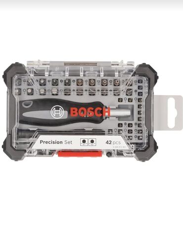 ağcaqanad torları: Bosch Precision Set – 42 hissəli dəqiqlik tornavida dəsti. yenidir