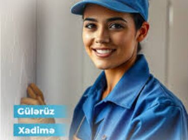 Otel, kafe, restoranlar: Salam.Ev,ofis,obyekt,bağ evlərinin təmizlik işine gedirem qiymet