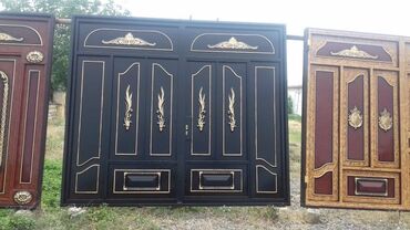 Həyət darvazaları: Yeni Dəmir Həyət darvazası, Yana açılan, 3 m, Mexaniki, Qapı ilə, Kredit yoxdur, Ödənişli quraşdırma, Rayonlara çatdırılma, Ödənişli çatdırılma -da lalafo.az — 24 Həyət darvazaları: Yeni Dəmir Həyət darvazası, Yana açılan, 3 m, Mexaniki, Qapı ilə, Kredit yoxdur, Ödənişli quraşdırma, Rayonlara çatdırılma, Ödənişli çatdırılma — 24