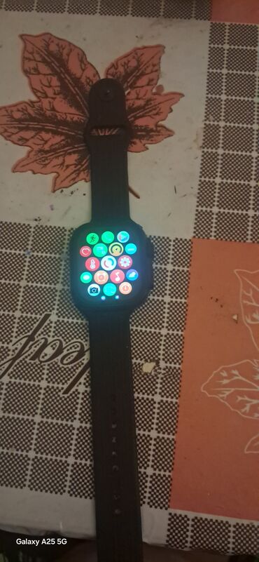 Smart saatlar: Smart saat, Smart, Sensor ekran, rəng - Qara