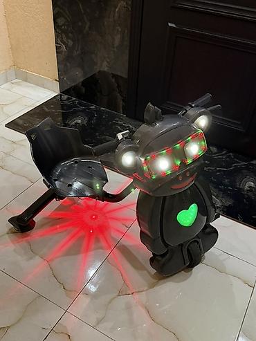 pedallı maşın: Uşaq üçün elektrikli əyləncə skeyti – robot dizaynlı drift kart — 7