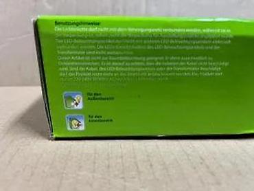 Praznična dekoracija: LED svetleća ukrasna girlanda sa transformatorom - 50 LED lampica — 8