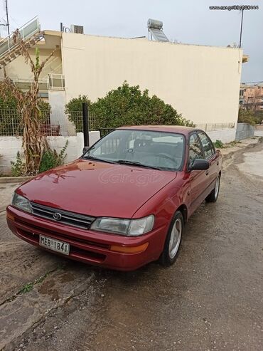 Οχήματα: Toyota Corolla: 1.6 l. | 1997 έ. | Λιμουζίνα