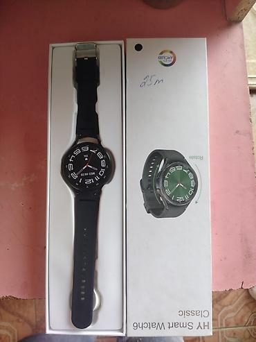 eblu barry smart watch: HY Smart Watch Classic – klassik analoq üslubunda ağıllı saat. - — 1