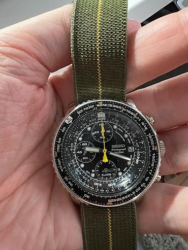 svetleci broj 18: Seiko SNA411 Flightmaster – pilotski hronograf - Mehanizam: kvarcni — 4
