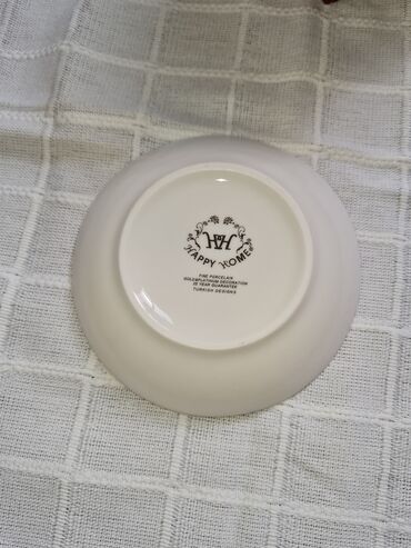 Nəlbəkilər: Nəlbəkilər, 6 ədədli dəst, rəng - Ağ, Farfor, Türkiyə — 6