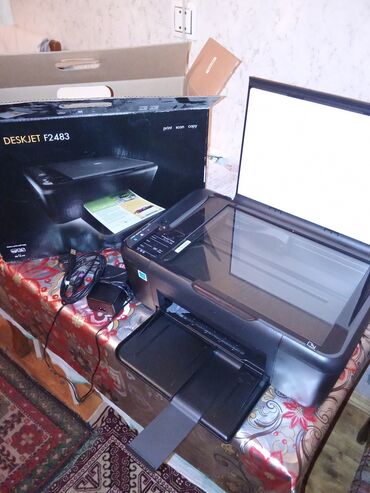 sublim printer: (kicçik problemi var)HP Deskjet F2483 printeri çap, skan və surət