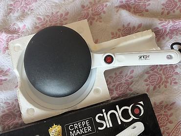 электрические мясорубки: Электрическая блинница Sinbo Crepe Maker (модель из серии SP-5208) - — 2