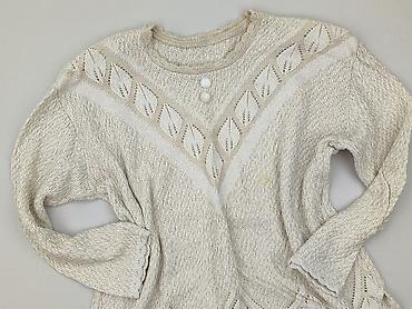 bialy sweter: Sweter damski, rozmiar 4XL — 1